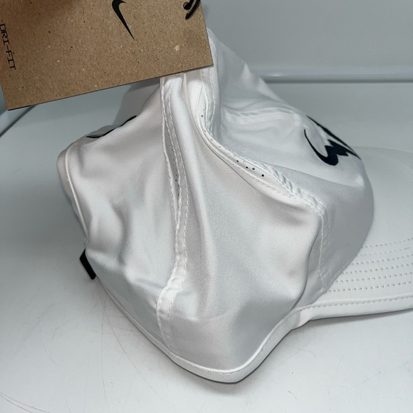 Nike Dri-Fit Club Unstructured Rafa Cap White Unisex L/XL FB5600-100 NWT - Picture 6 of 7